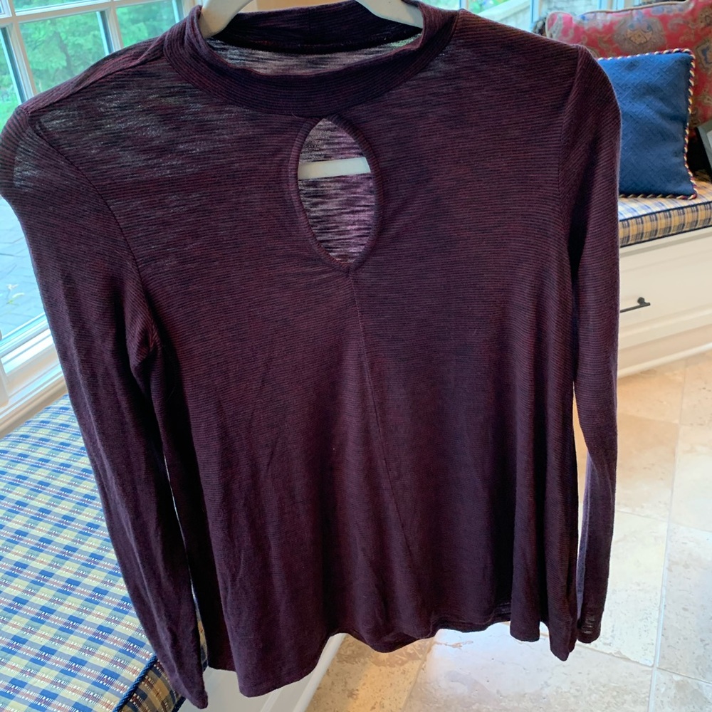 American Eagle Deep Purple super soft long sleeve